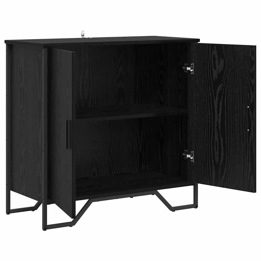 Buffet Chêne noir 78 x 35 x 74,5 cm - 5