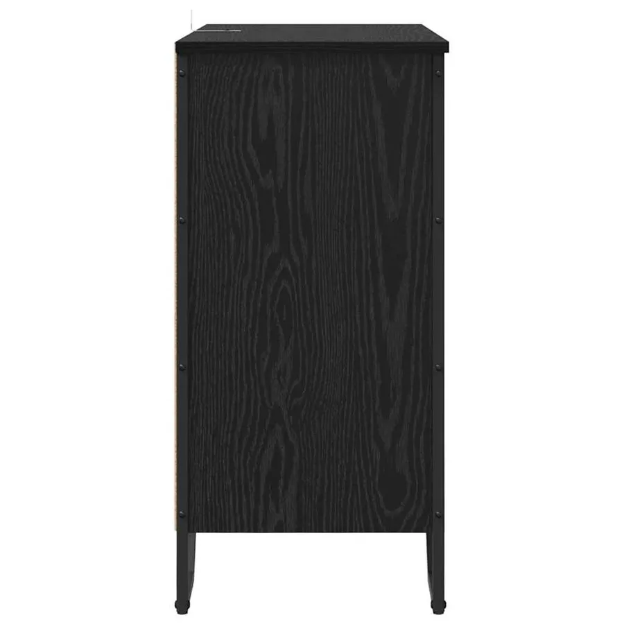 Buffet Chêne noir 78 x 35 x 74,5 cm - 7