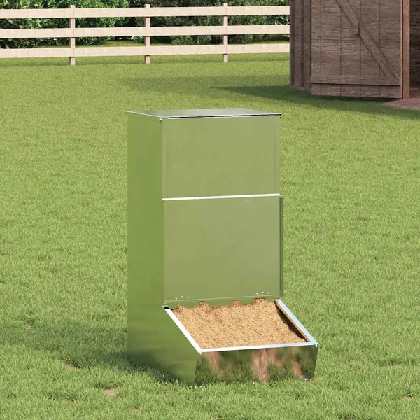 Distributeur de porcs Argent 55 x 38 x 76 cm Acier galvanisé