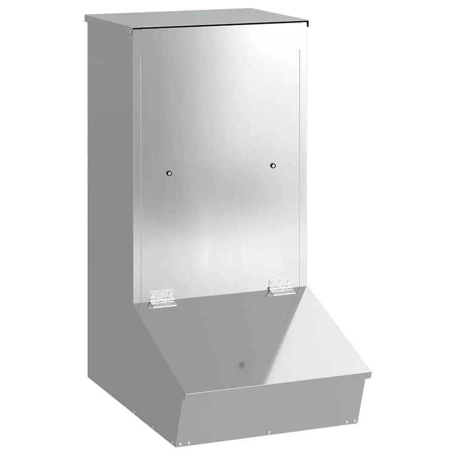Distributeur de porcs Argent 55 x 38 x 76 cm Acier galvanisé - 2