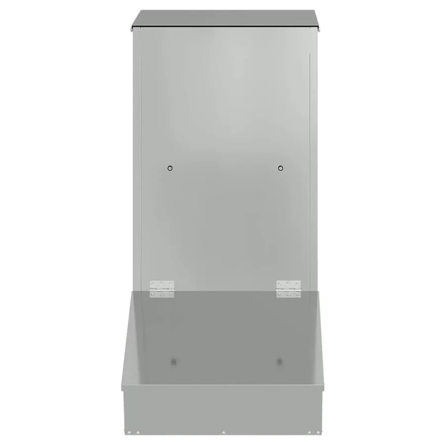 Distributeur de porcs Argent 55 x 38 x 76 cm Acier galvanisé - 4