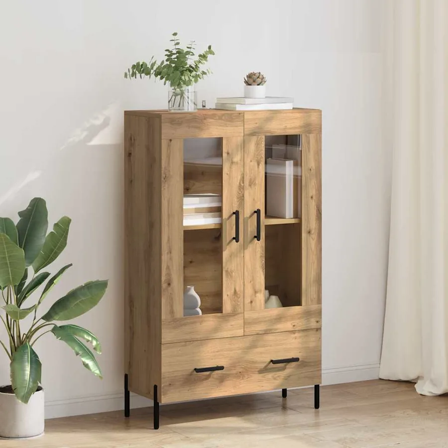 Haut Armoire CORONA Chêne artisanal 69,5 x 31 x 115 cm