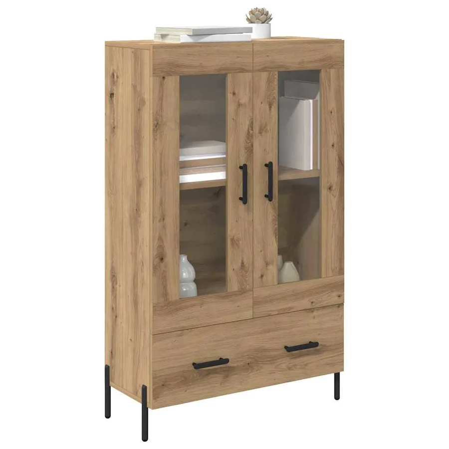 Haut Armoire CORONA Chêne artisanal 69,5 x 31 x 115 cm - 3