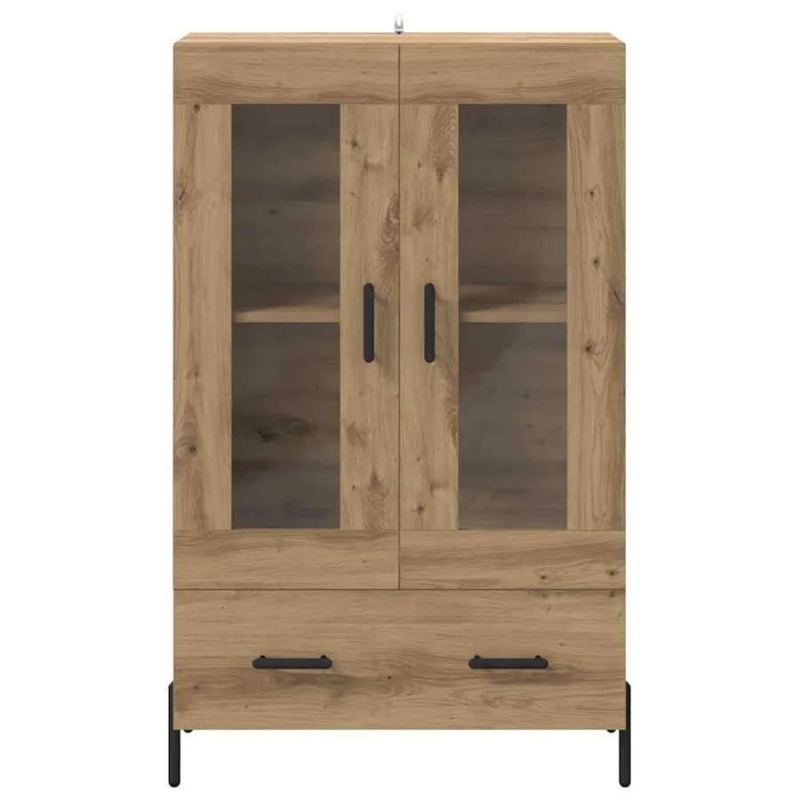 Haut Armoire CORONA Chêne artisanal 69,5 x 31 x 115 cm - 6