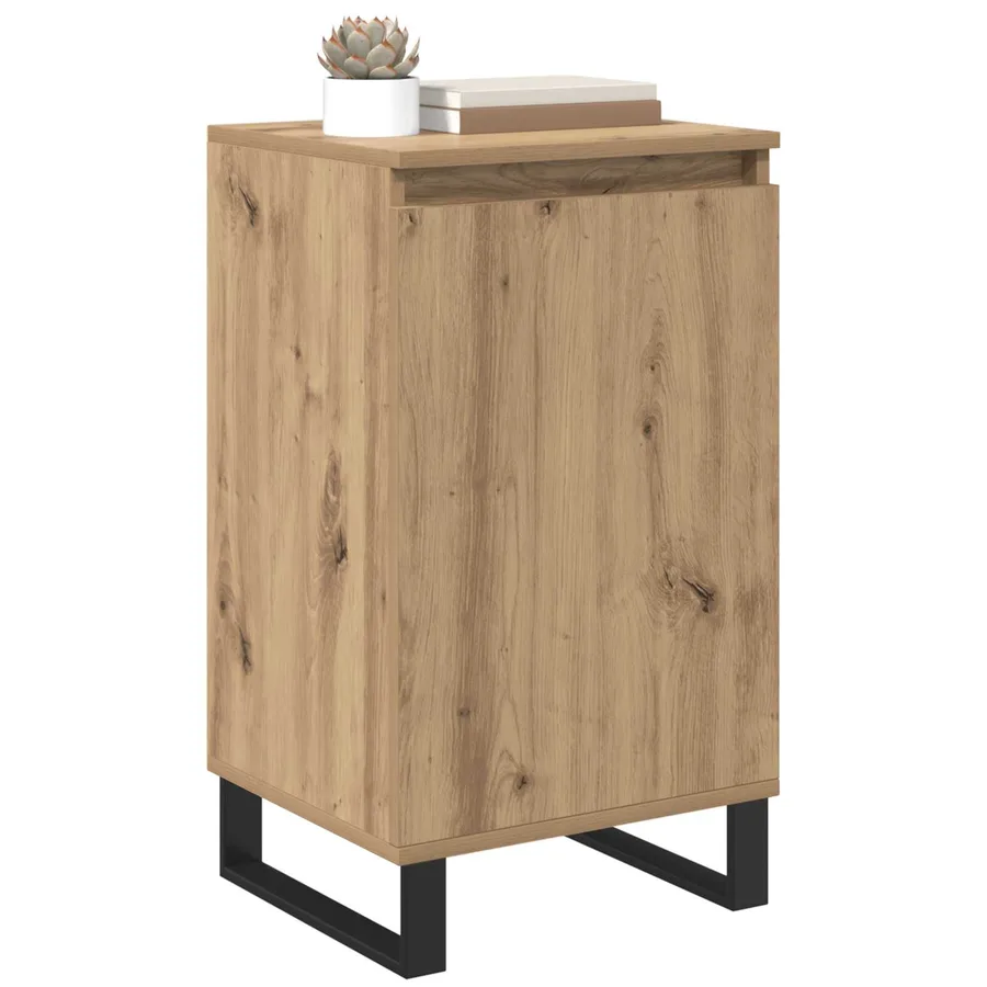 Buffet Chêne artisanal 40 x 35 x 70 cm Bois d'ingénierie - 3