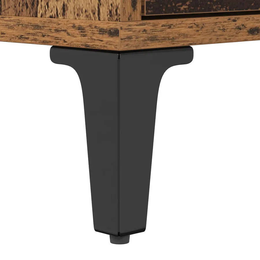 Meuble TV Bois Ancien 150 x 30 x 45 cm Bois d'ingénierie et fer - 10