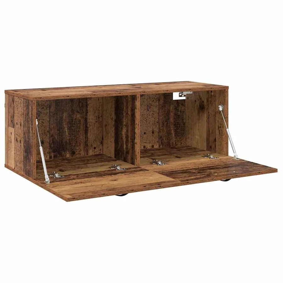 Armoire Murale Bois ancien 100 x 36,5 x 35 cm Bois d'ingénierie - 5