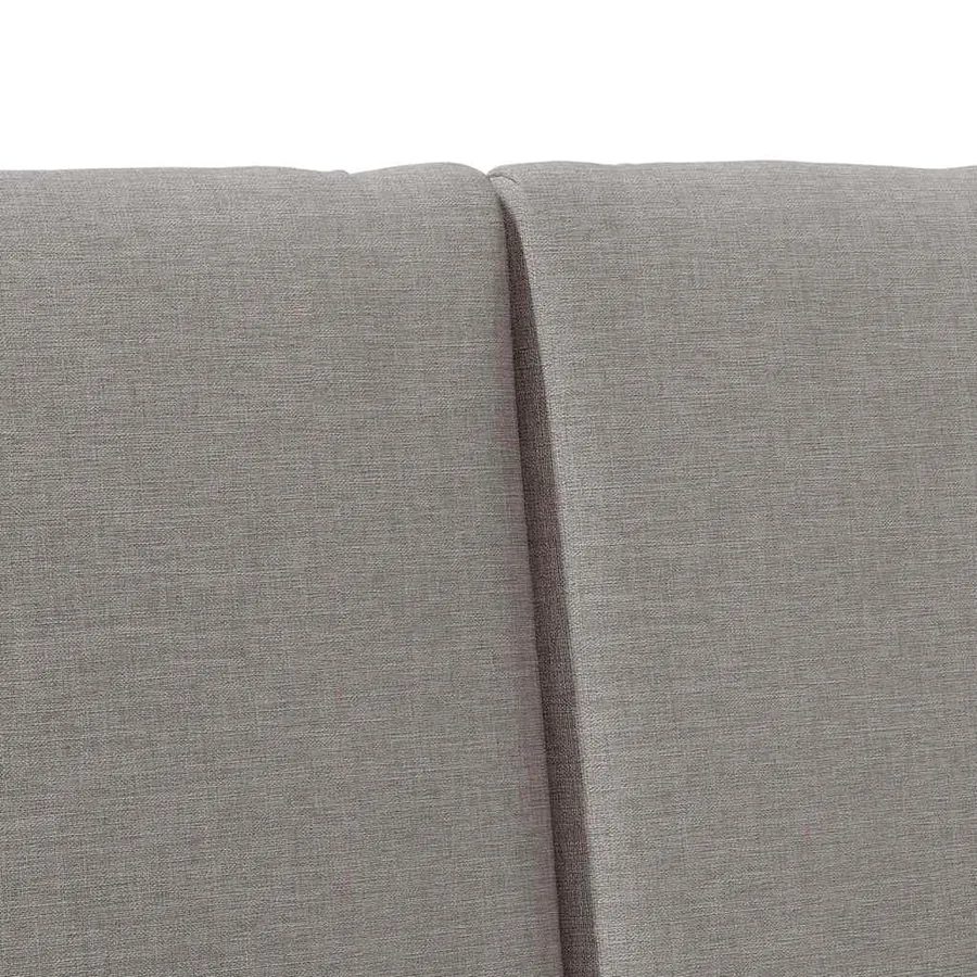 Tête de lit capitonnée Taupe 150 cm Pin massif - 7