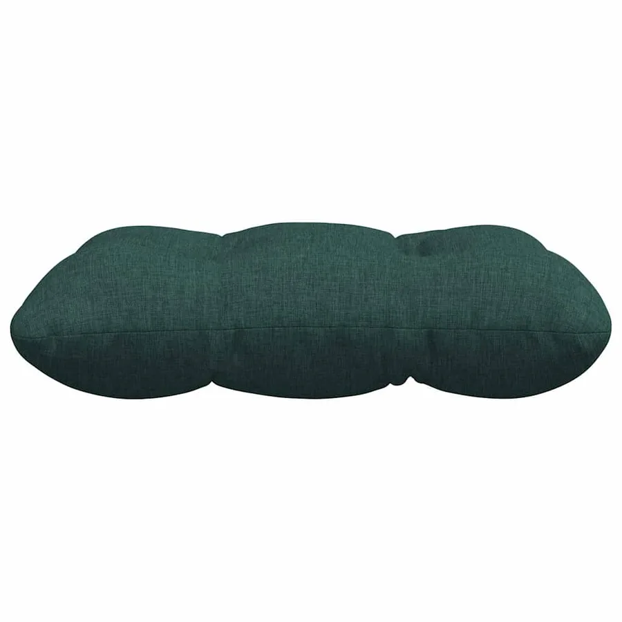 Coussins de siège 4 pcs Vert foncé 40 x 40 x 12 cm tissu - 6
