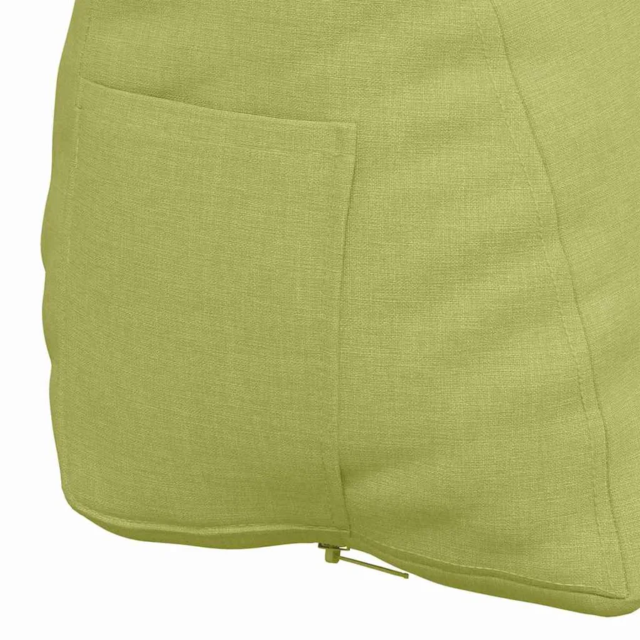 Coussin de Dos Vert clair 45 x 20 x 35 cm tissu - 9