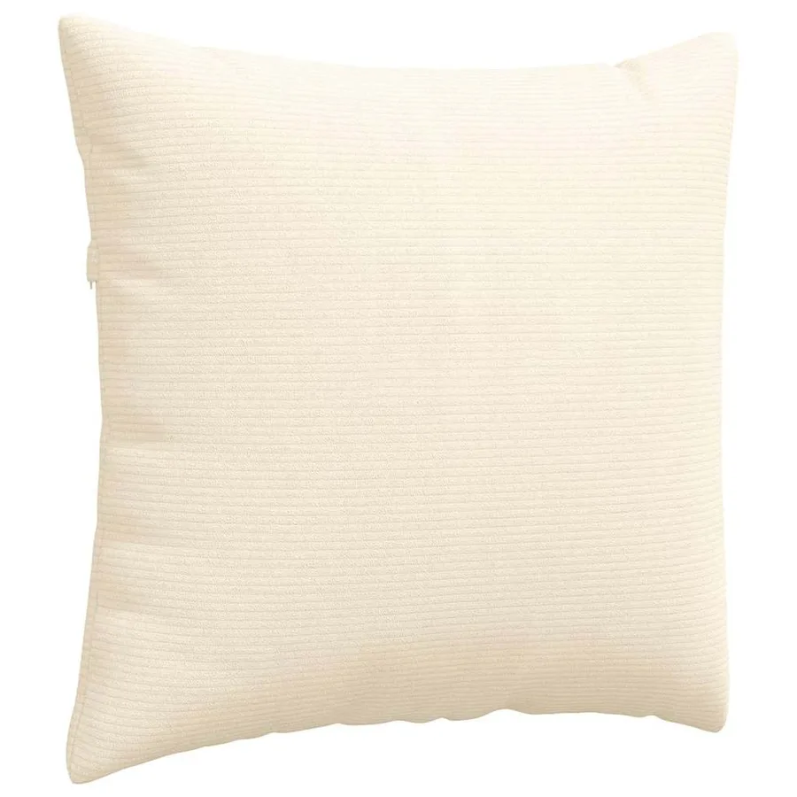 Coussins de canapé 2 pcs Crème 45 x 45 cm - 5
