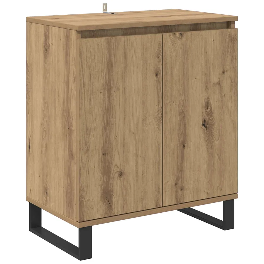 Buffet Chêne artisanal 60 x 35 x 70 cm Bois d'ingénierie - 2