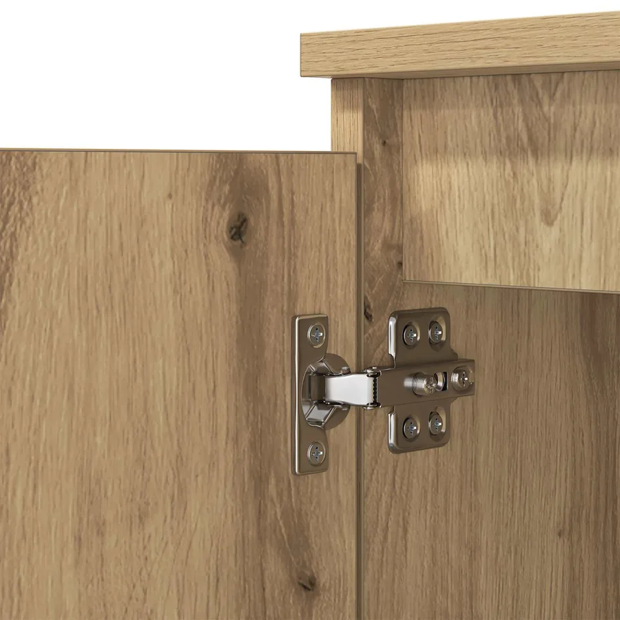 Buffet Chêne artisanal 60 x 35 x 70 cm Bois d'ingénierie - 9