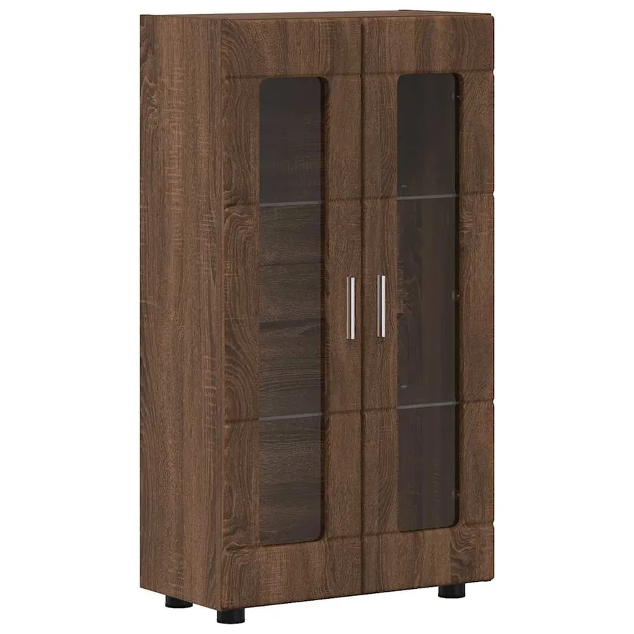 Buffet FLORIN Chêne brun 55,5 x 29 x 100 cm Bois d'ingénierie - 2