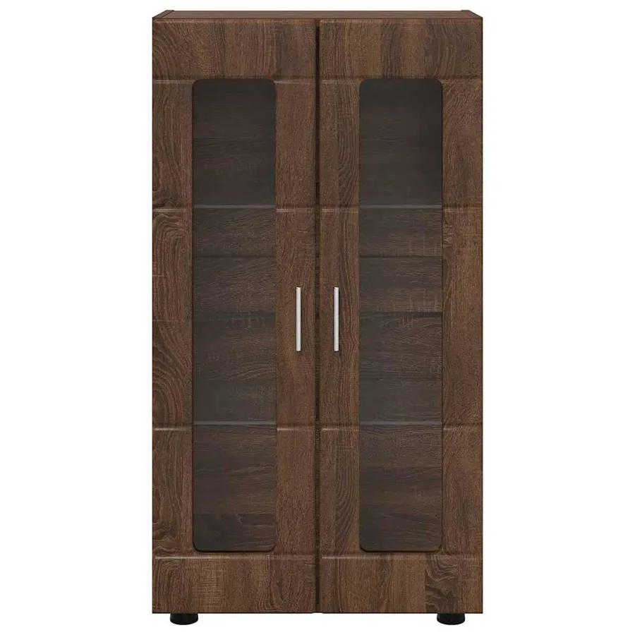 Buffet FLORIN Chêne brun 55,5 x 29 x 100 cm Bois d'ingénierie - 6