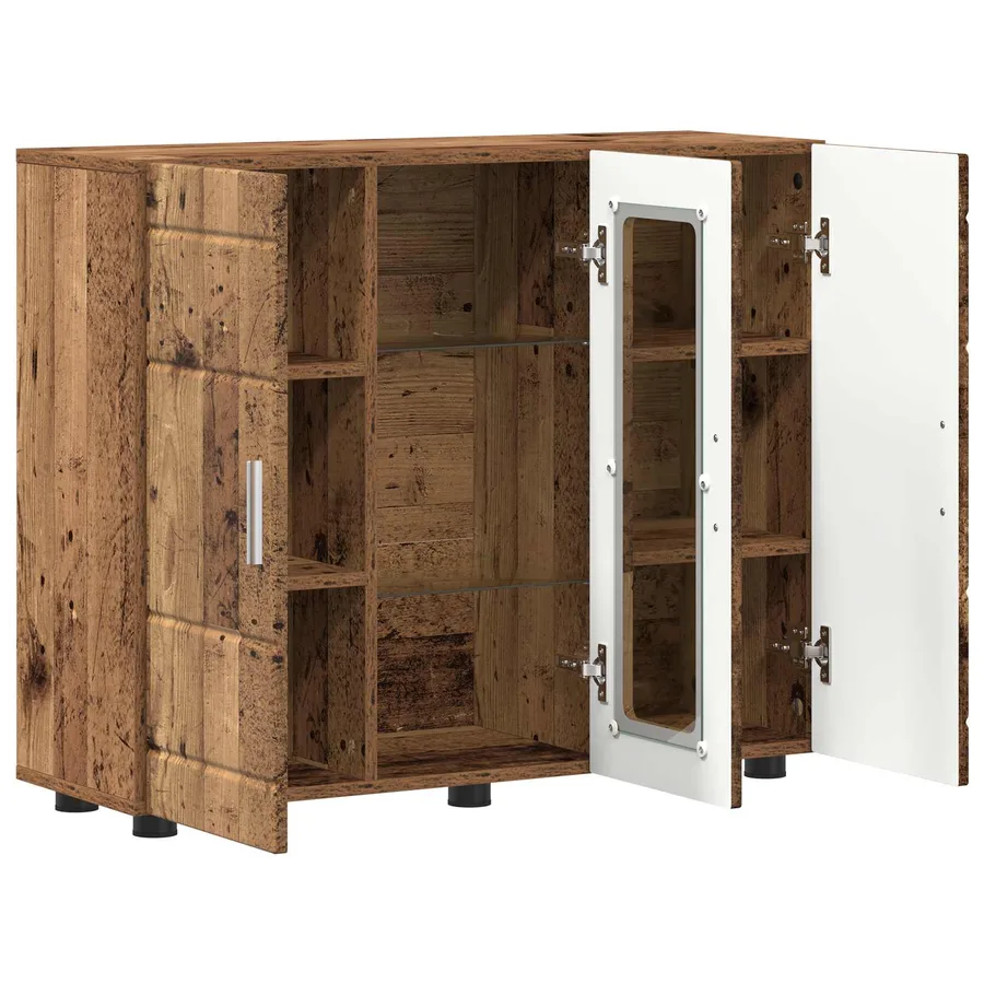 Cabinet en Bois avec stockage Bois ancien 88,5 x 30,5 x 73 cm - 5