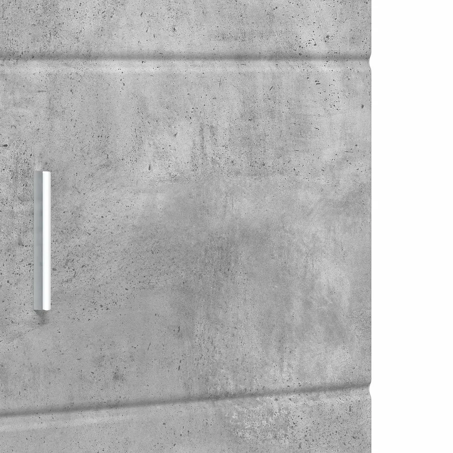 Ensemble d'armoire de salle de bain TULUM Gris béton - 11