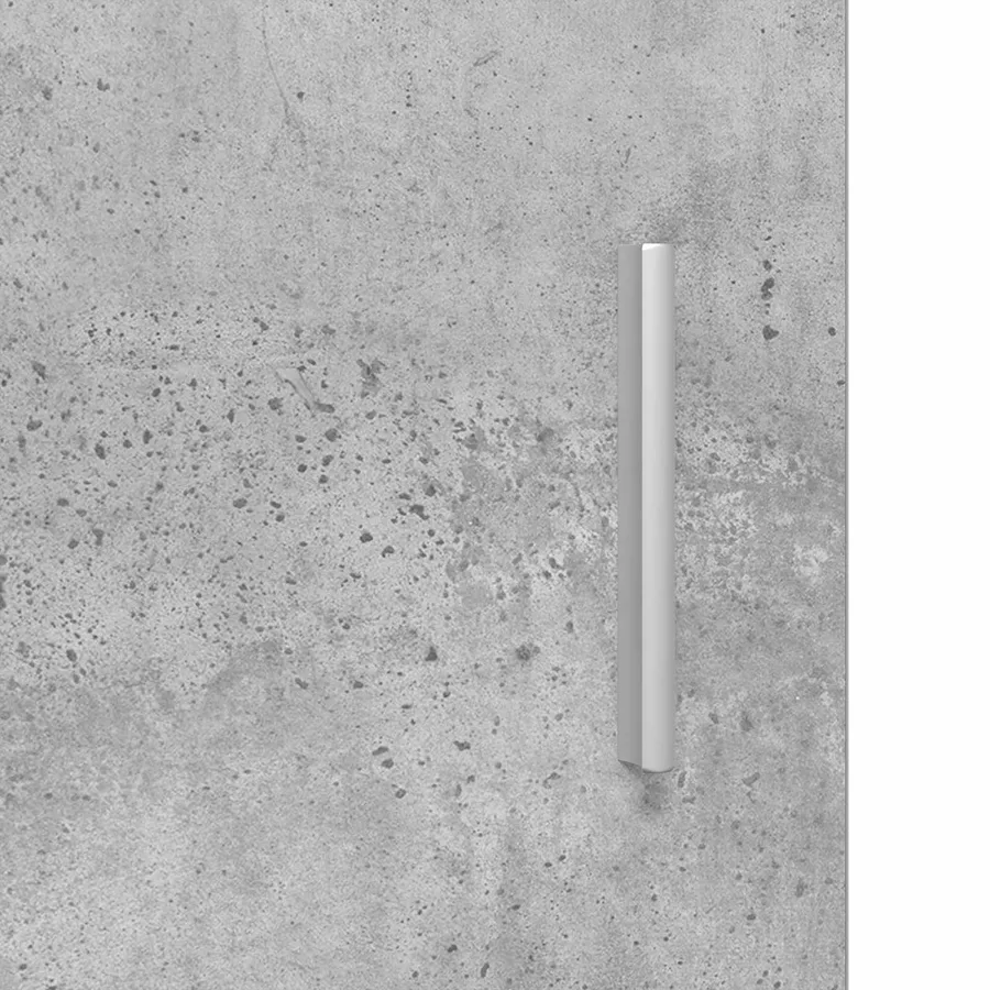 Ensemble d'armoire de salle de bain TULUM Gris béton - 9