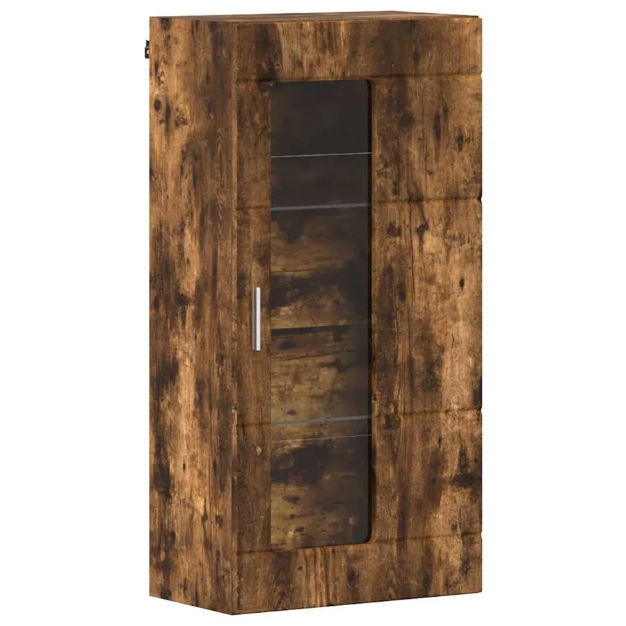 Ensemble meuble TV FLORIN 3 pcs Chêne fumé Bois d'ingénierie - 6