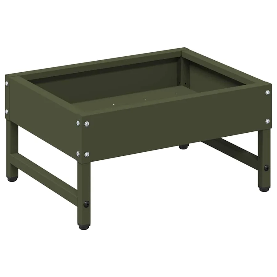 Nourrisseur pour oiseaux Vert olive 80 x 28 x 13.5 cm - 2