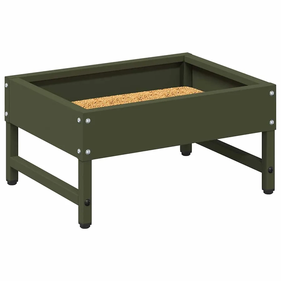 Nourrisseur pour oiseaux Vert olive 80 x 28 x 13.5 cm - 3