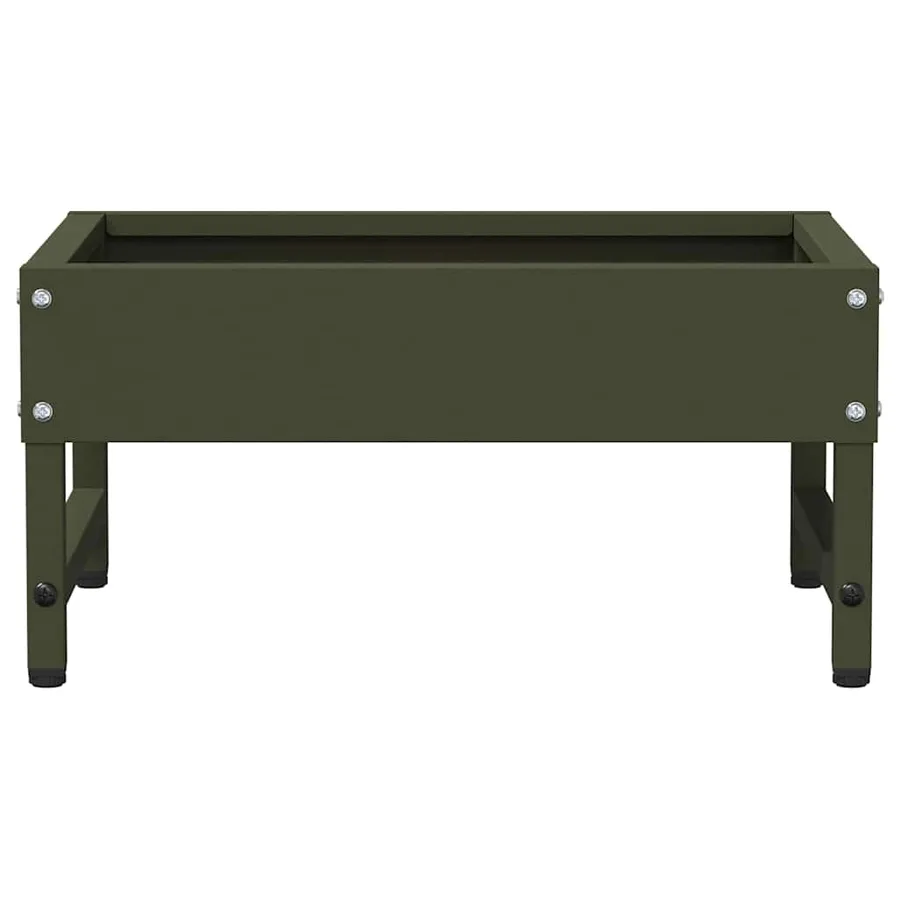 Nourrisseur pour oiseaux Vert olive 80 x 28 x 13.5 cm - 6