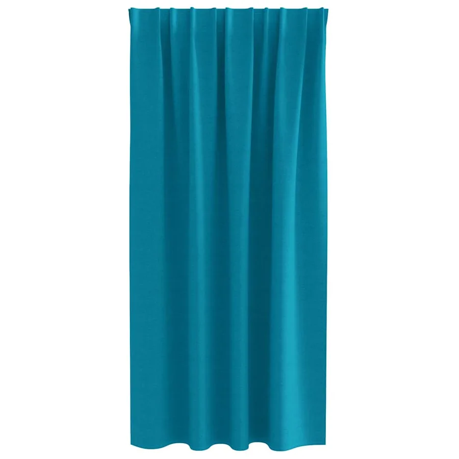Rideaux occultants avec anneaux 2 pcs Turquoise 175 x 140 cm - 4