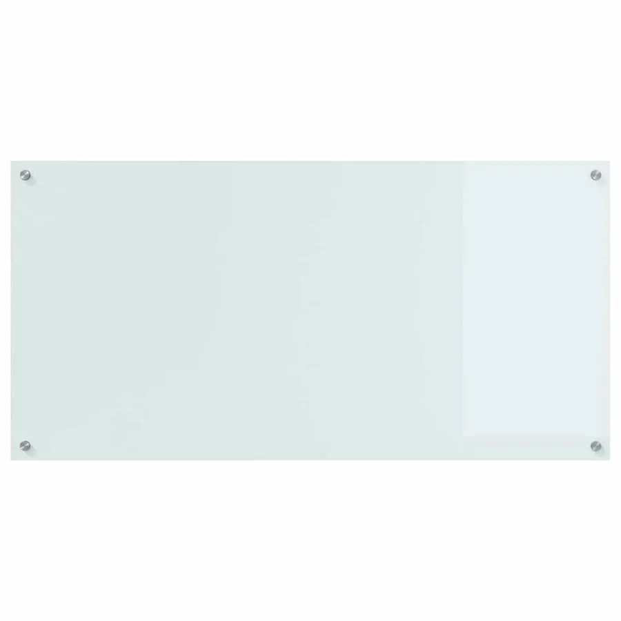 Crédence de cuisine 2 pcs Blanc 120 x 60 cm verre trempé - 4