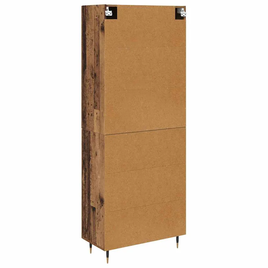 Haut Armoire Bois Ancien 69,5 x 34 x 90 cm Bois d'ingénierie - 10