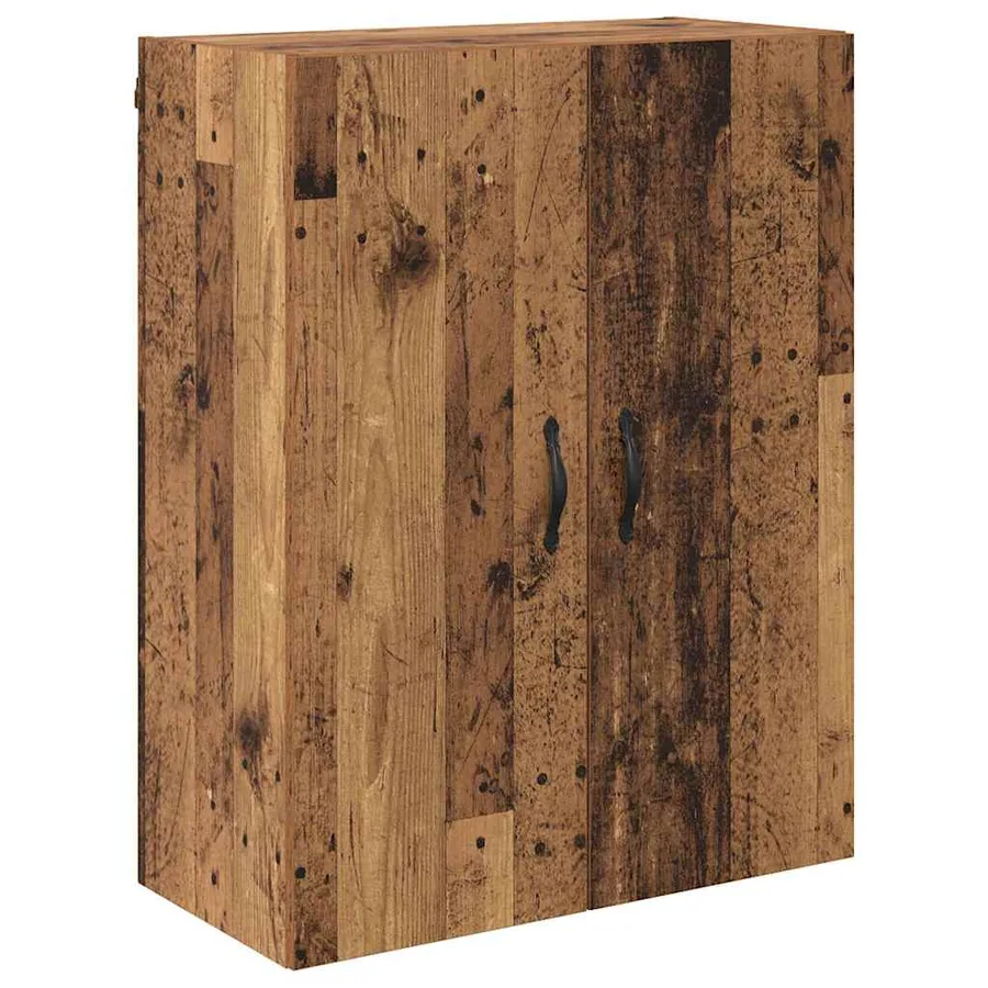 Haut Armoire avec tiroir 2 pcs Bois ancien Bois d'ingénierie - 7