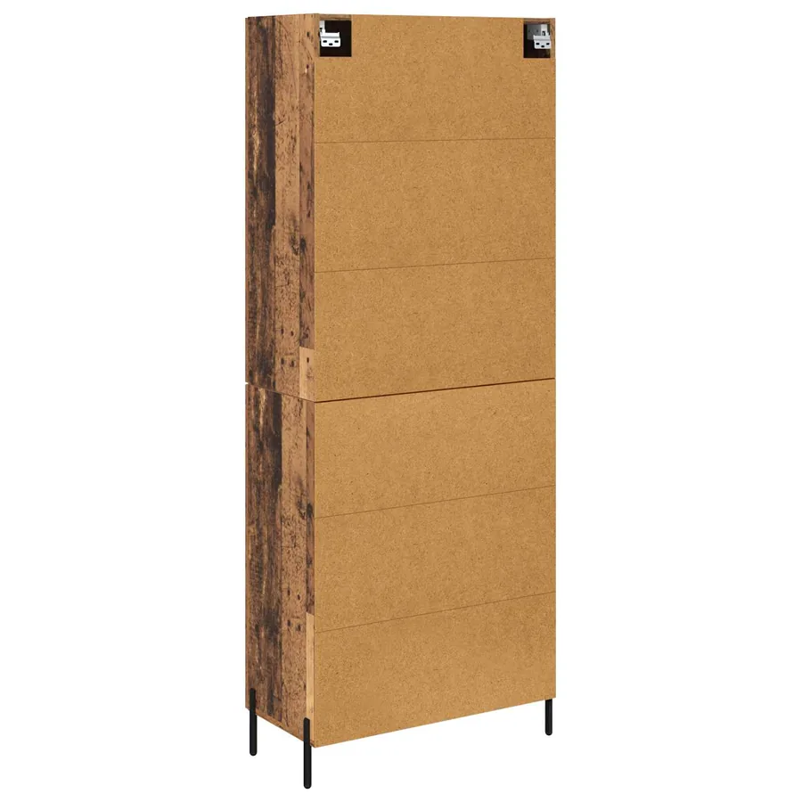 Haut Armoire Bois Ancien 69,5 x 34 x 180 cm Bois d'ingénierie - 10