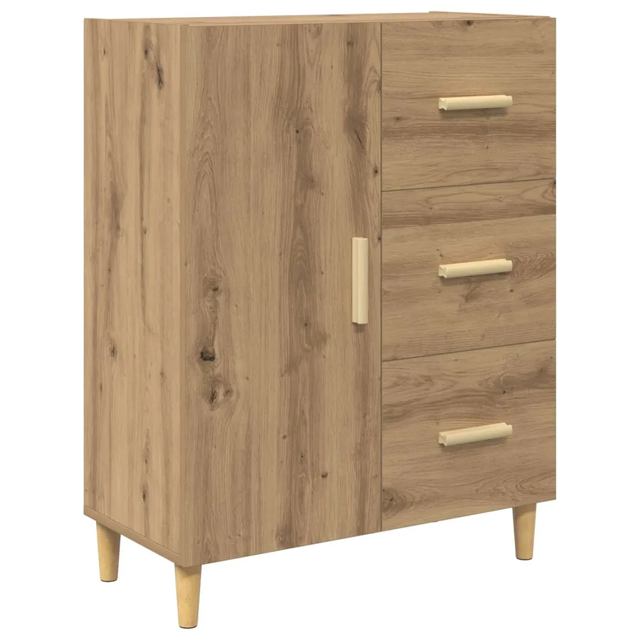 Haut Armoire Chêne artisanal 69,5 x 32,5 x 180 cm - 6