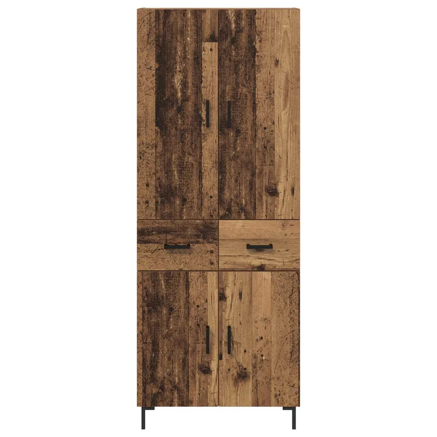 Haut Armoire Bois Ancien 69,5 x 34 x 180 cm Bois d'ingénierie - 7