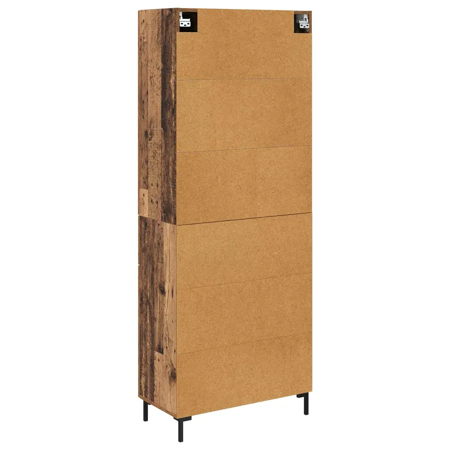 Haut Armoire Bois Ancien 69,5 x 34 x 180 cm Bois d'ingénierie - 9