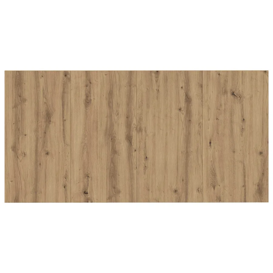 Tête de lit avec armoire 3 pcs Chêne artisanal - 5