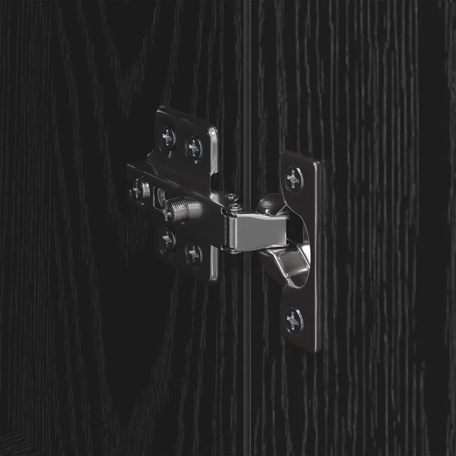 Haut Armoire Chêne noir 69,5 x 34 x 180 cm Bois d'ingénierie - 11