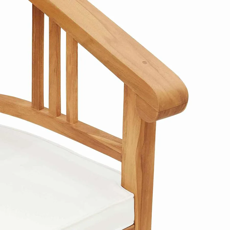 Chaise 2 pcs Marron 63 x 58 x 89 cm Bois de teck massif - 9