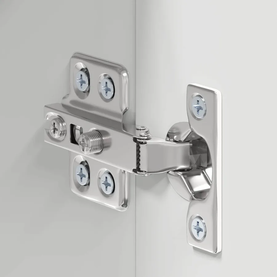 Armoire murale de salle de bain avec porte TULUM Blanc brillant - 10