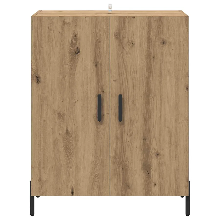 Buffet Chêne artisanal 69,5 x 34 x 90 cm Bois d'ingénierie - 6