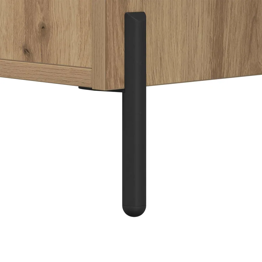 Buffet Chêne artisanal 69,5 x 34 x 90 cm Bois d'ingénierie - 8