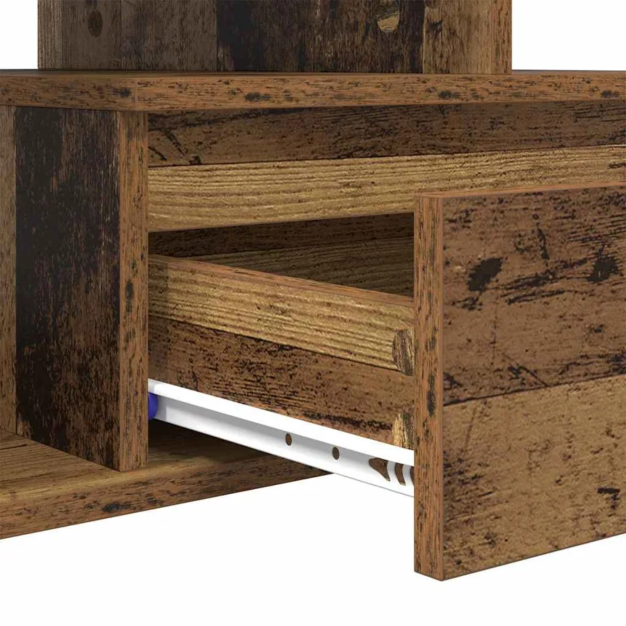 Table basse Bois ancien 90 x 49 x 45 cm Bois d'ingénierie - 9