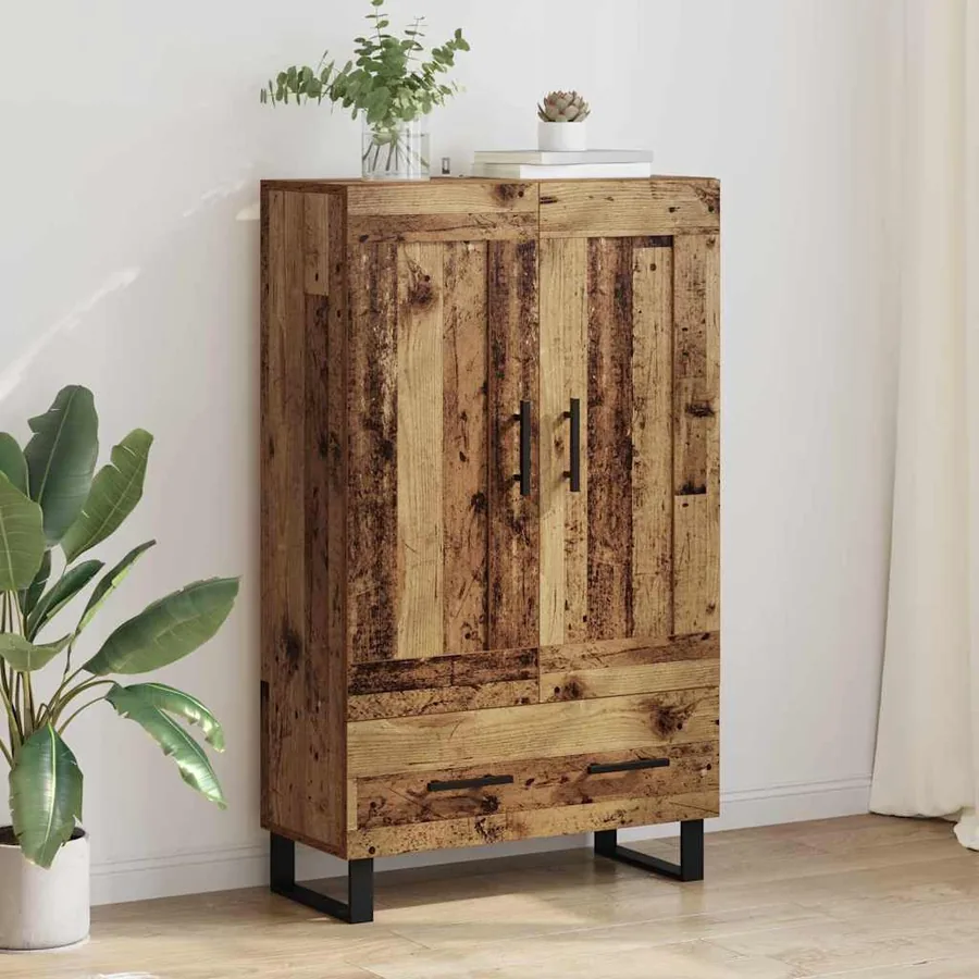 Haut Armoire Bois Ancien 69,5 x 31 x 115 cm Bois d'ingénierie