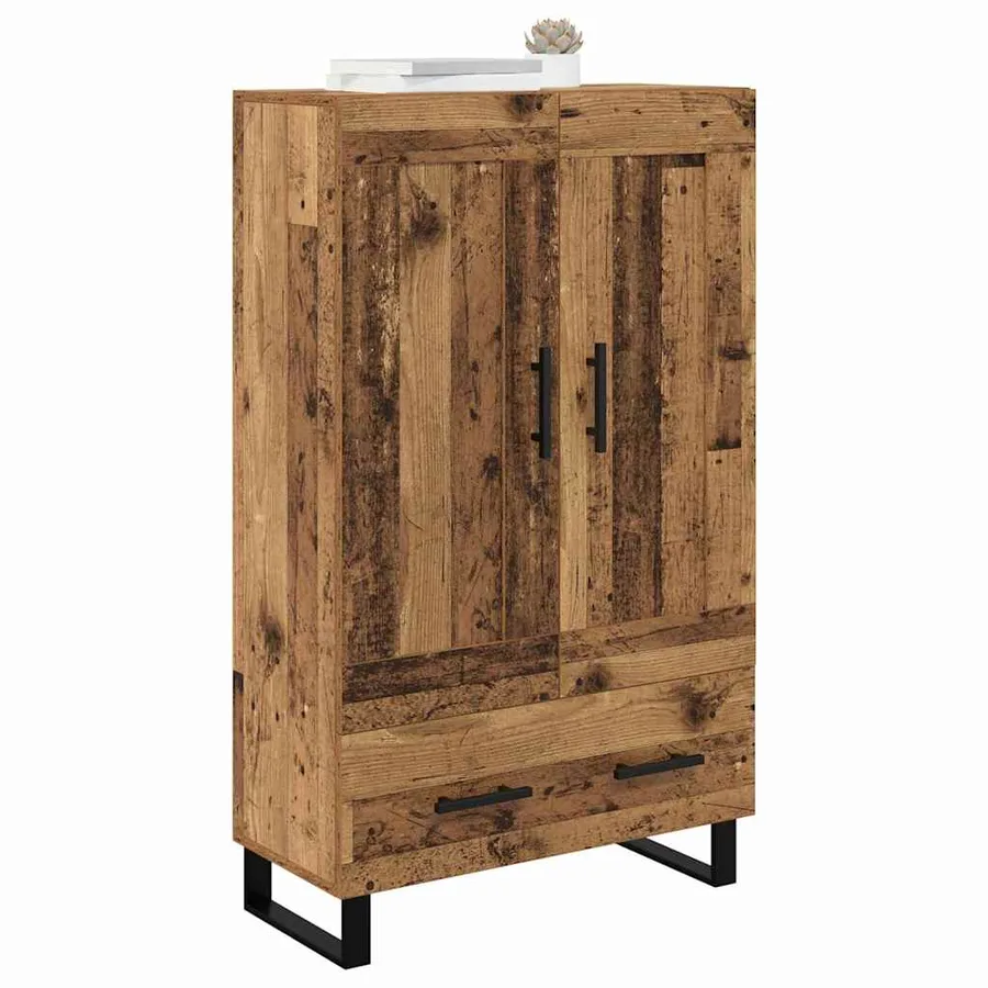Haut Armoire Bois Ancien 69,5 x 31 x 115 cm Bois d'ingénierie - 3
