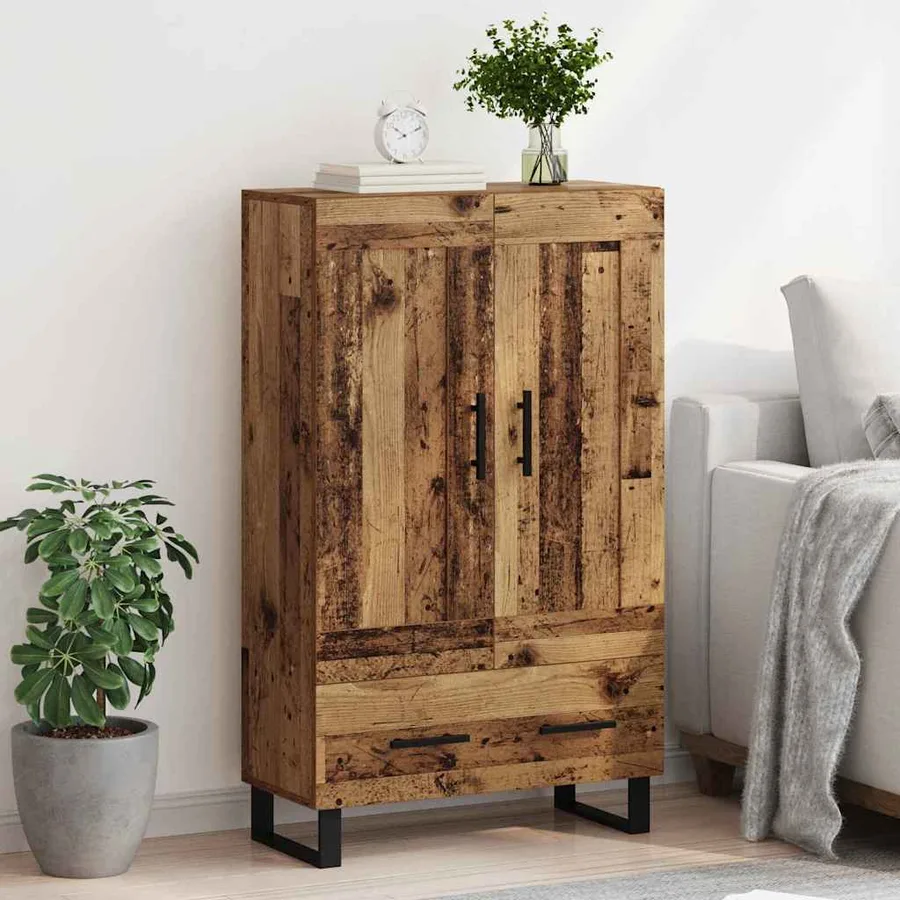 Haut Armoire Bois Ancien 69,5 x 31 x 115 cm Bois d'ingénierie - 4