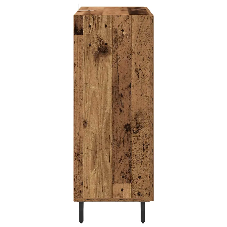 Buffet Bois Ancien 69,5 x 34 x 90 cm Bois d'ingénierie et fer - 7