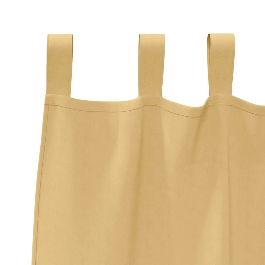 Rideaux occultants avec anneaux 2 pcs Beige 175 x 140 cm - 5