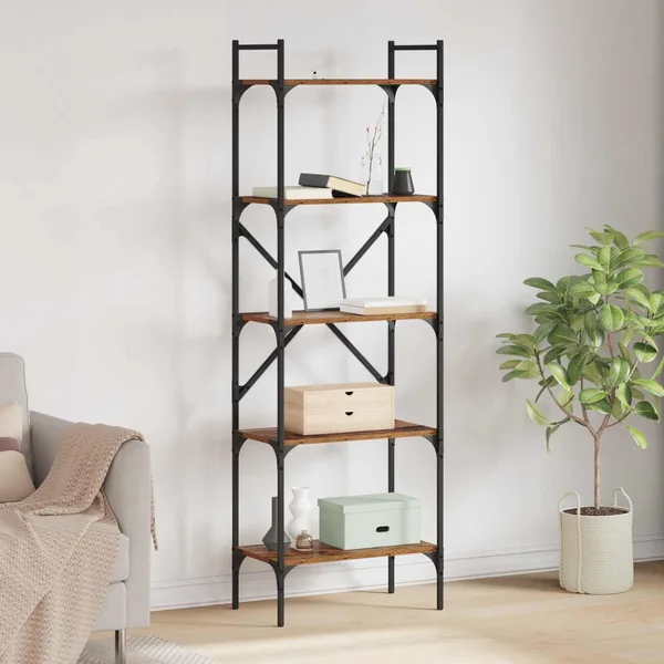 Bibliothèque Bois Ancien 56 x 32 x 174 cm Bois d'ingénierie