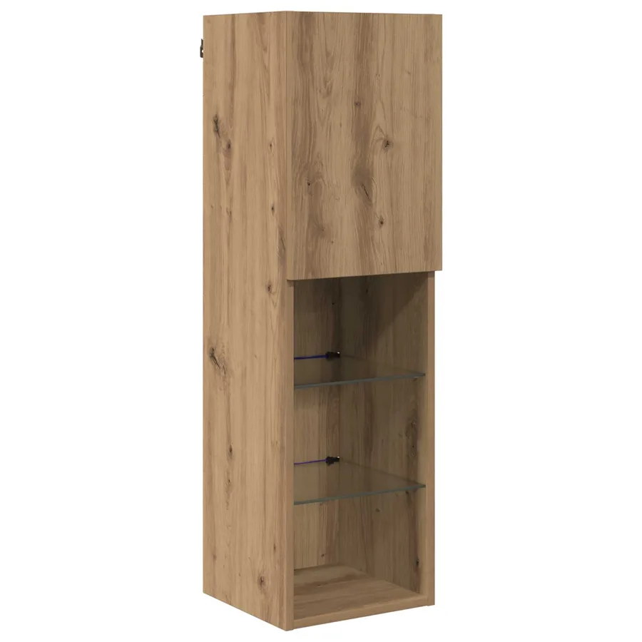Ensemble de meuble TV mural 7 pcs Chêne artisanal - 6