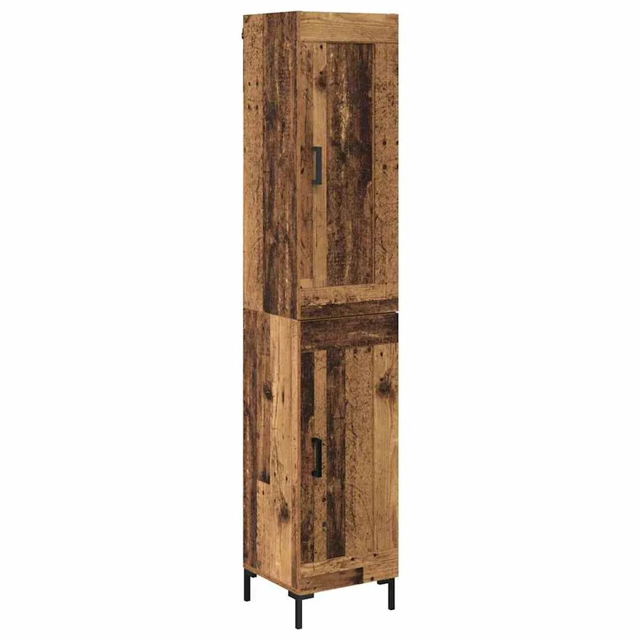 Haut Armoire Bois Ancien 34,5 x 34 x 180 cm Bois d'ingénierie - 2