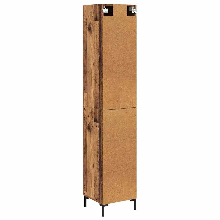 Haut Armoire Bois Ancien 34,5 x 34 x 180 cm Bois d'ingénierie - 8